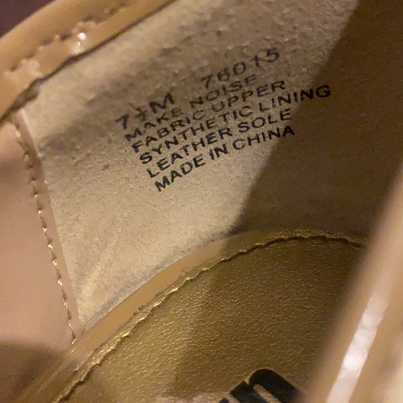 Unlisted Brand Nude Peep Toe heels - Picture 6 of 6